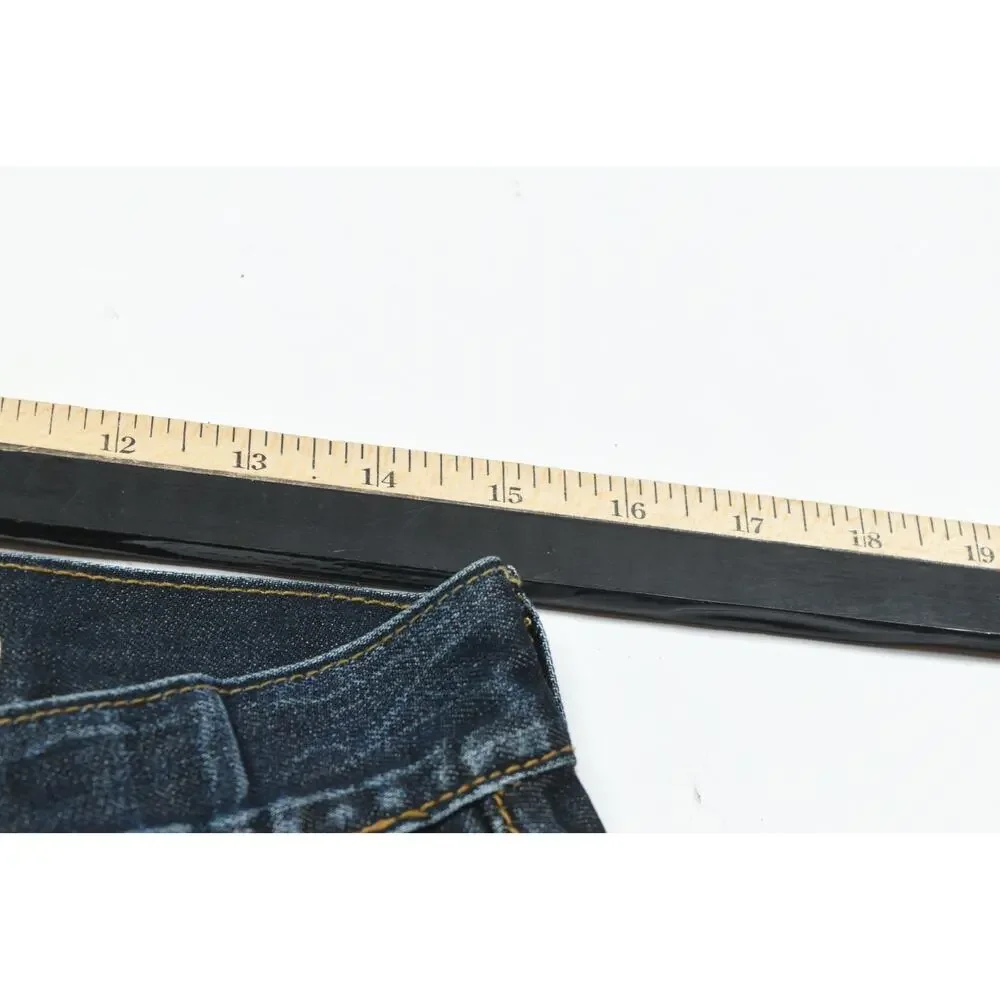 GAP 1969 Boot Cut Jeans Mens 30x30 Blue Dark Wash Relaxed Fit Cotton Denim